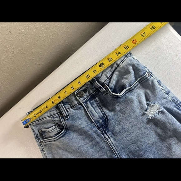 True Religion Men Size 28 Blue Jeans Billy Super T Skull Limited Edition - Picture 8 of 11